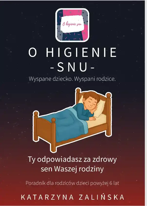 Szkoła, emocje i codzienne wyzwania wymagają od Twojego dziecka pełnej regeneracji, a od Ciebie – zasobów, by go wspierać. Jeśli kładzenie starszaka wciąż trwa godzinami, a Ty marzysz o własnym łóżku bez nocnych gości, ten e-book jest dla Ciebie. Zamień wieczorną walkę na spokój i odzyskaj czas dla siebie po 20:00.