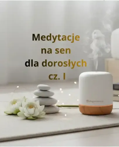 Twoje ciało jest gotowe do snu, ale głowa wciąż pędzi? Zatrzymaj gonitwę myśli i wycisz układ nerwowy dzięki 5 profesjonalnym sesjom medytacyjnym z autorską muzyką.